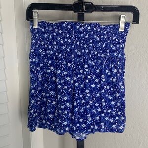 Aerie floral shorts xs